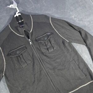 Guess Full Zip Knit Cardigan Sweater Jacket‎ with Pockets XL